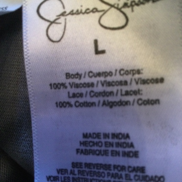 Jessica Simpson Laurie Crochet-Trim Tie-Dye Top. - Picture 6 of 9